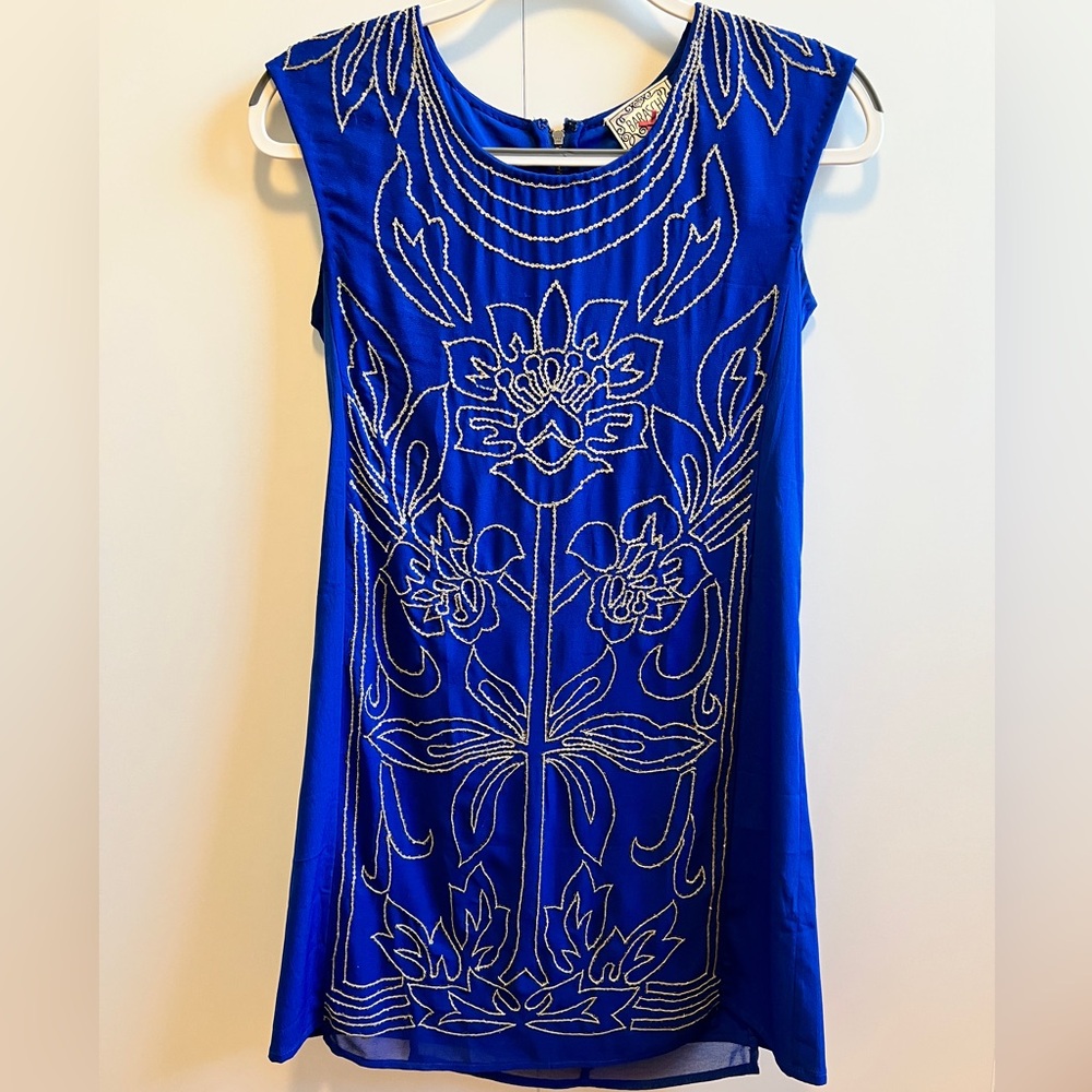 Yoana Baraschi x Anthropologie mini sequin dress